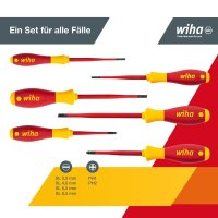 Wiha Schraubendreher-Set SoftFinish® electric slimFix SZ/PH 35389 6-teilig