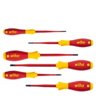 Wiha Schraubendreher-Set SoftFinish® electric slimFix SZ/PH 35389 6-teilig