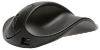 HANDSHOEMOUSE Hippus M Maus ergonomisch kabellos schwarz