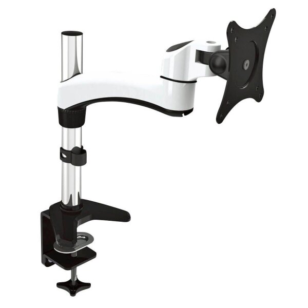 JENIMAGE Monitor-Halterung 120 TK JI-ME120TK weiß, schwarz für 1 Monitor, Tischklemme