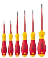 Wiha Schraubendreher-Set SoftFinish® electric slimFix...