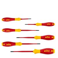 Wiha Schraubendreher-Set SoftFinish® electric slimFix TORX® 36558 6-teilig