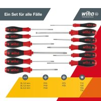 Wiha Schraubendreher-Set SoftFinish® gemischt 41002 12-teilig