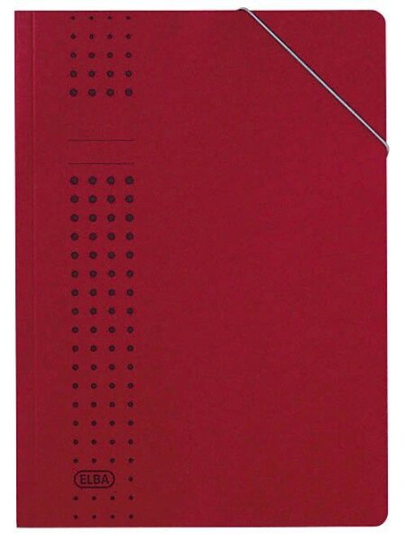 ELBA Eckspanner chic DIN A4 bordeaux, 25 St.