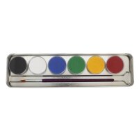 EULENSPIEGEL™ Metall Palette Kinderschmink-Set...
