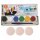 EULENSPIEGEL™ Metall Palette Kinderschmink-Set farbsortiert, 1 Set