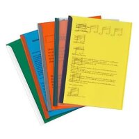 DURABLE Klemmschienen rot DIN A4 60 Blatt, 50 St.