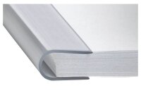 DURABLE Klemmschienen transparent DIN A4 60 Blatt, 50 St.