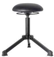 meychair Sitz- & Stehhocker A23-TG-KL 09750 schwarz Kunstleder, 1 St.