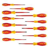 Wiha Schraubendreher-Set SoftFinish® electric slimFix gemischt 41003 12-teilig