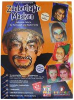 EULENSPIEGEL™ Zauberhafte Masken Kinderschmink-Set farbsortiert, 1 Set