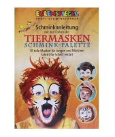 EULENSPIEGEL™ Tiermasken Kinderschmink-Set farbsortiert, 1 Set