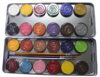 EULENSPIEGEL™ Metall Palette Kinderschmink-Set...