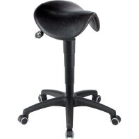 meychair Sattelhocker AF4-HR-PU 11213 schwarz, 1 St.