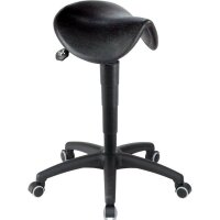meychair Sattelhocker AF4-HR-PU 11213 schwarz, 1 St.