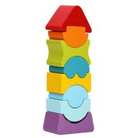 CUBiKA Stapelturm LD-8 Lernspielzeug, 1 St.