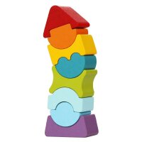 CUBiKA Stapelturm LD-8 Lernspielzeug, 1 St.