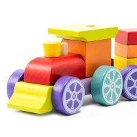 CUBiKA Regenbogen Expresszug LP-3 Lernspielzeug, 1 St.