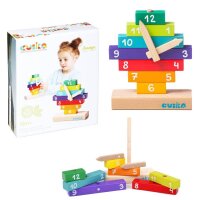CUBiKA Holzuhr Lernspielzeug, 1 St.