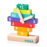 CUBiKA Holzuhr Lernspielzeug, 1 St.