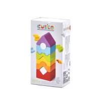 CUBiKA Stapelturm LD-12 Lernspielzeug, 1 St.
