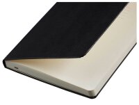 MOLESKINE Notizbuch Classic Collection fester Einband ca. DIN A5 kariert, schwarz Hardcover 240 Seiten, 1 St.