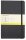 MOLESKINE Notizbuch Classic Collection fester Einband ca. DIN A5 kariert, schwarz Hardcover 240 Seiten, 1 St.