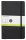 MOLESKINE Notizbuch Classic Collection flexibler Einband ca. DIN A5 blanko, schwarz Softcover 192 Seiten, 1 St.