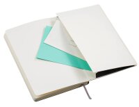 MOLESKINE Notizbuch Classic Collection flexibler Einband ca. DIN A5 liniert, schwarz Softcover 192 Seiten, 1 St.