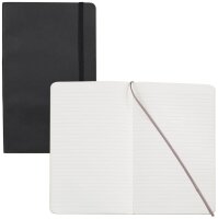 MOLESKINE Notizbuch Classic Collection flexibler Einband ca. DIN A5 liniert, schwarz Softcover 192 Seiten, 1 St.