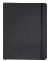 MOLESKINE Notizbuch Classic Collection flexibler Einband ca. DIN A4 blanko, schwarz Softcover 192 Seiten, 1 St.