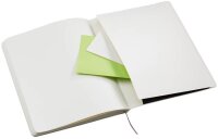 MOLESKINE Notizbuch Classic Collection flexibler Einband ca. DIN A4 liniert, schwarz Softcover 192 Seiten, 1 St.