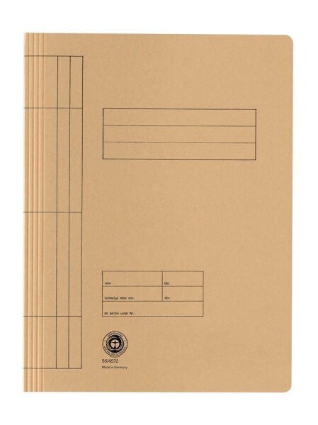 Schnellhefter Karton chamois DIN A4, 20 St.