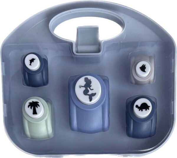 Handmade LULUBUG Motivlocher unter Wasser Lebewesen, 1 Set