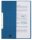 Einhakhefter Karton blau DIN A4, halber Deckel, 20 St.