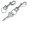 WEDO Karabinerhaken silber, 4 St.
