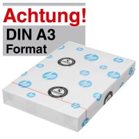 HP Kopierpapier Office DIN A3 80 g/qm 500 Blatt