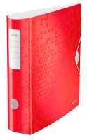 LEITZ Active WOW 1106 Ordner rot Kunststoff 8,2 cm DIN...