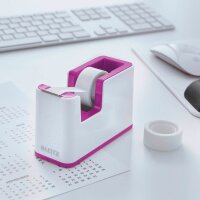 LEITZ Tischabroller WOW Duo Colour perlweiß/violett