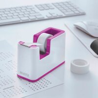 LEITZ Tischabroller WOW Duo Colour perlweiß/violett