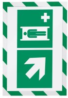 DURABLE Magnetrahmen DURAFRAME® MAGNETIC SECURITY A4 grün A4, 5 St.
