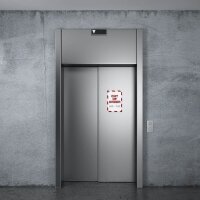 DURABLE Magnetrahmen DURAFRAME® MAGNETIC SECURITY A4 rot A4, 5 St.
