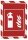 DURABLE Magnetrahmen DURAFRAME® MAGNETIC SECURITY A4 rot A4, 5 St.