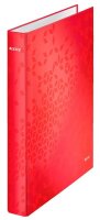 LEITZ WOW Ringbuch 2-Ringe rot 4,0 cm DIN A4, 1 St.