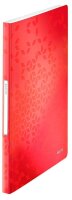 LEITZ WOW Sichtbuch DIN A4, 40 Hüllen rot, 1 St.