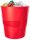 LEITZ WOW Duo Colour Papierkorb 15,0 l rot, 1 St.