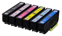 EPSON 24 / T2428 (Elefant) schwarz, cyan, magenta, gelb, light cyan, light magenta Druckerpatronen, 6er-Set