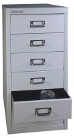 BISLEY MultiDrawer™ L296 Schubladenschrank silber 6...