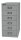 BISLEY MultiDrawer™ L296 Schubladenschrank silber 6 Schubladen 27,8 x 38,0 x 59,0 cm, 1 St.