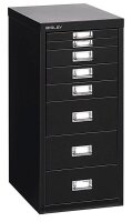 BISLEY MultiDrawer™ L298 Schubladenschrank schwarz...